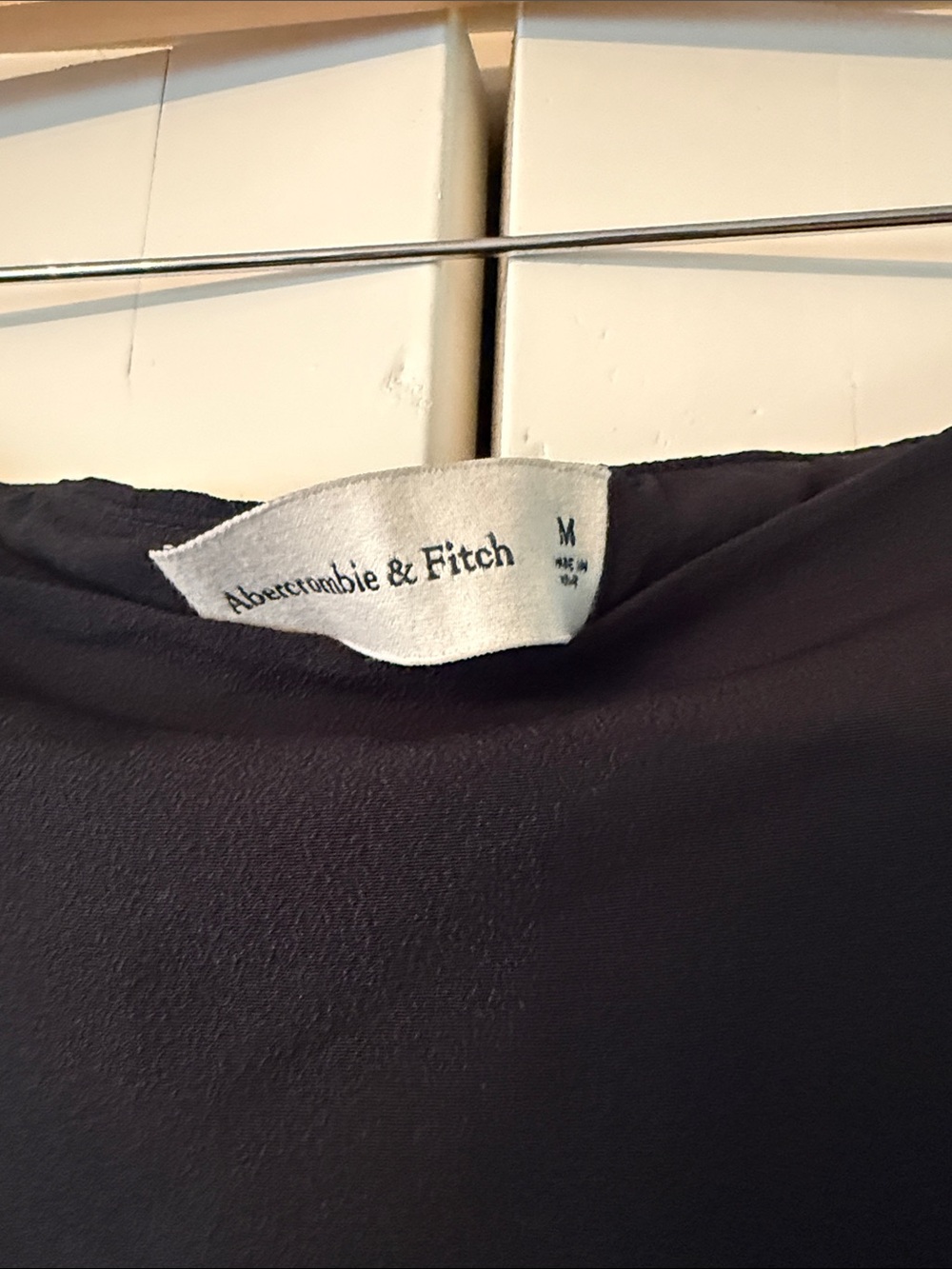 Abercrombie & Fitch Black Fringe Midi Skirt - Picture 2 of 4